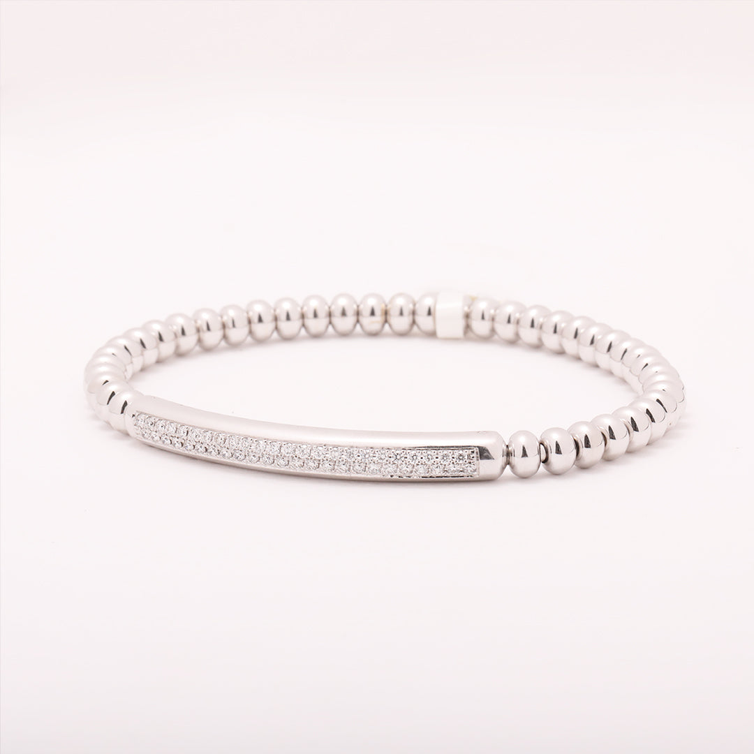 bracelet white diamond